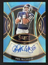 Phil Mcconkey 2025 Panini Select Football Signatures Light Blue Auto /49 #SP-PMY