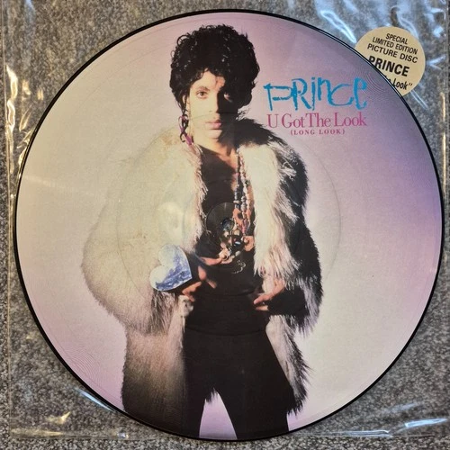 Prince U Got The Look 12" Picture Disc Rare Limited Edition 1987 Edition NM-NM