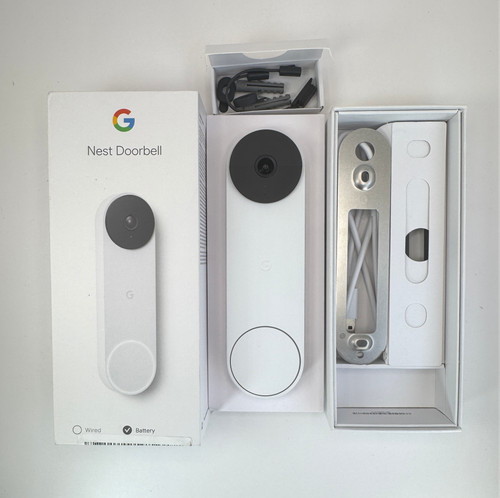 Google Nest Doorbell Battery - Snow GA01318-US