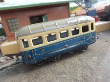 JeP Voiture voyageurs 2ème et 3 ème classe train de guerre toit repeint bogies 9