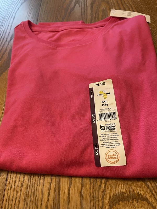 LS Kid Tough Tee, New, Size 18, New
