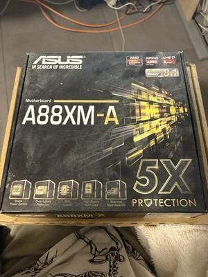 Asus A88XM-A Socket FM2+ 8GB DDR3 RAM +AMD A10-6700 Series CPU - Bild 1 von 4