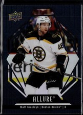 2022-23 Upper Deck Allure #18 Matt Grzelcyk Black Rainbow