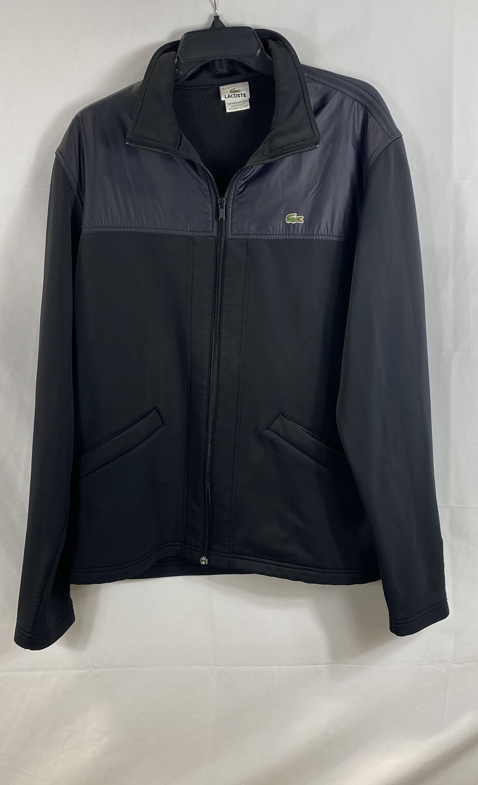 Lacoste Womens Black Solid Polyamide Polyester El… - image 1