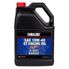 Yamaha Yamalube All Purpose Performance 4-Stroke Engine Oil 1Gal LUB-10W40-AP-04