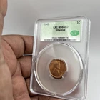 1942 Lincoln Wheat Cent – CAC MS66 RD – WitterBrick Seth Chandler Hand-Selected