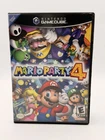 Mario Party 4 (Nintendo GameCube, 2002) W/Case & Artwork Tested No Manual