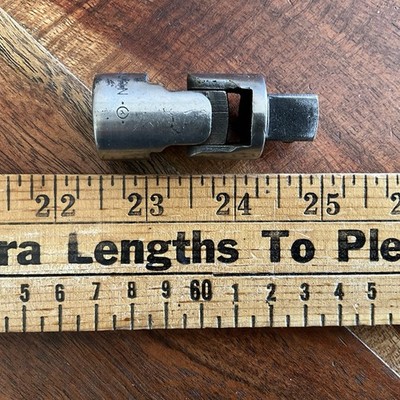 Vintage Craftsman 'Circle K'-era 1/2''-drive  swivel extension. Made in USA.