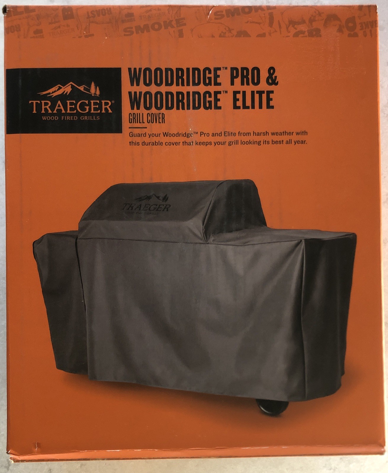 Traeger BAC775 Full Length Grill Cover for Woodridge Pro & E