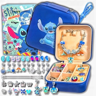 STITCH Geschenke für Mädchen Armbänder Selber Machen Bastelset Kinder 36 teile