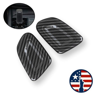 1Pc ABS Gear Shift Head Knob Cover Trim Sticker For Volvo XC90 2021 Anti-Skid