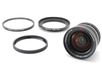 MMG [Top MINT] Contax Carl Zeiss Distagon T* 18mm f/4 MF Lens C/Y CY From JAPAN