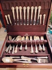 Vintage Towle French Provincial Sterling Flatware Set 51pc 81.7oz No Monograms