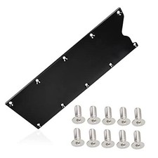 LS Gen 3 Billet Valley Pan Gasket Cover Plate Billet Aluminum Low Profile Black