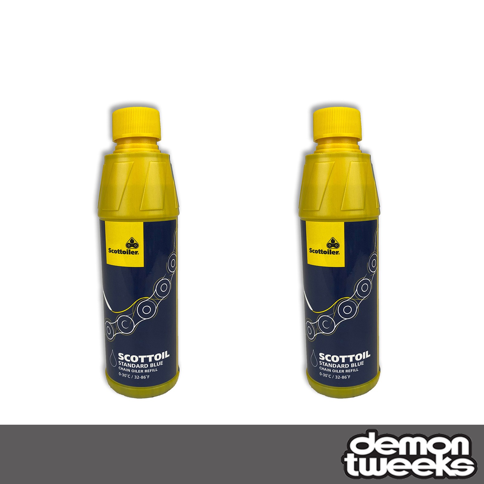 2 x Scottoiler Top Up Oil, Traditional (Standard) - 250ml (Chain Lubricant)