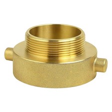 Fire Hydrant Hose Adapter 2-1/2" / Female X 2" NPT Male, Brass Fire8190