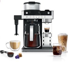 NINJA Prestige DualBrew System CFN803UK Pod & Permanent Filter Coffee Machine