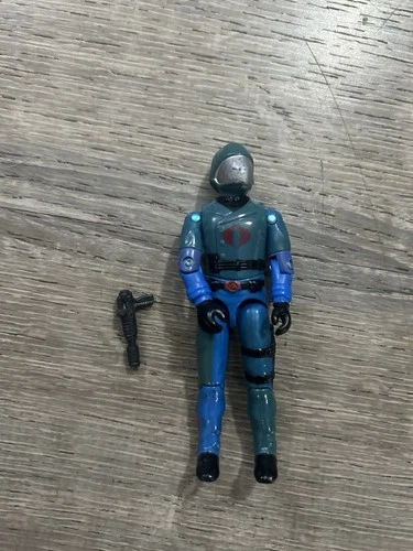 GI Joe 1983 "COBRA COMMANDER" Swivel Arm 100% complete Vintage Hasbro