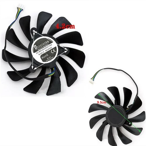 Grafikkarte Lüfter Fan Für MSI GTX1660Ti RTX 2060 2070 AERO ITXOC-Ersatz Teil