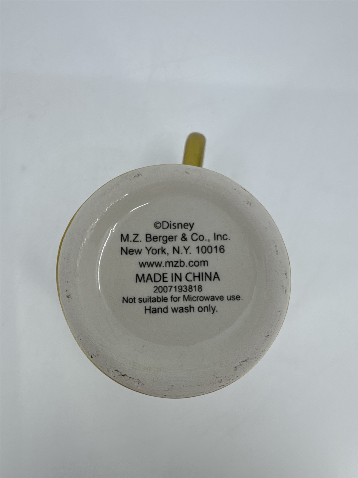 Disney's Beauty And The Beast Chip Cup Mug M.Z. Berger And Company