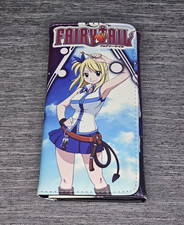 Fairy Tail Women's Wallet Lucy, Erza, Natsu Multicolor Folding Wallet