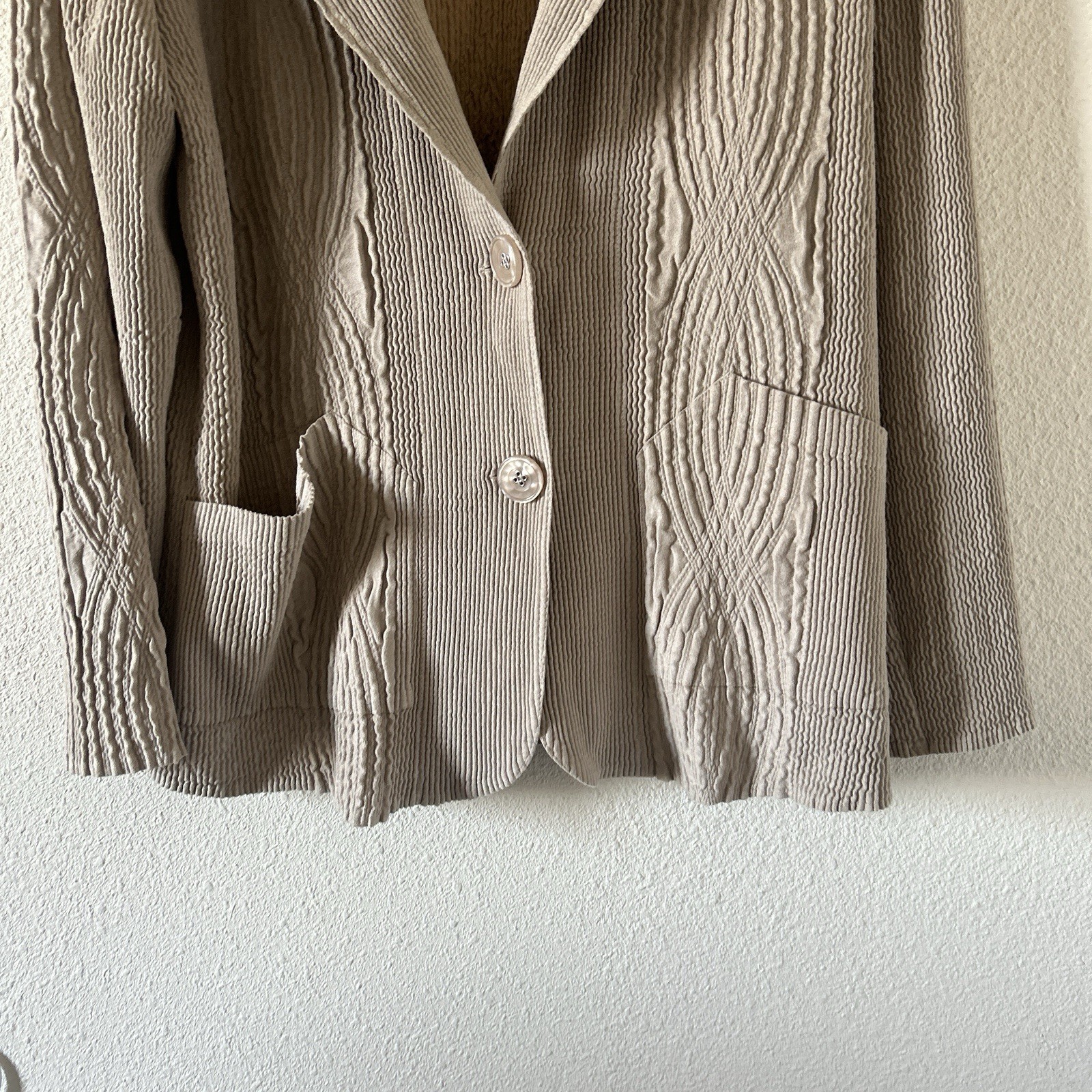 Flair 3D Texture Pattern Blazer Jacket Women’s La… - image 2