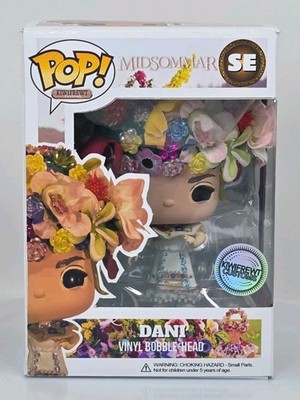 Special Edition Fan Art Pop Midsommar Dani May Queen Bobble w/Hard Protector