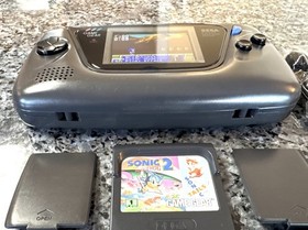 Sega Game Gear - Works, Recapped, New LCD Screen, Clean Shell, USB-C Setup +more