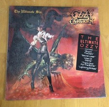 Ozzy Osbourne The Ultimate Sin 1986 Vintage Vinyl EX / NM CBS