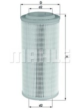 MAHLE KNECHT LUFTFILTER passend für AUDI A2 8Z0 2000-2005