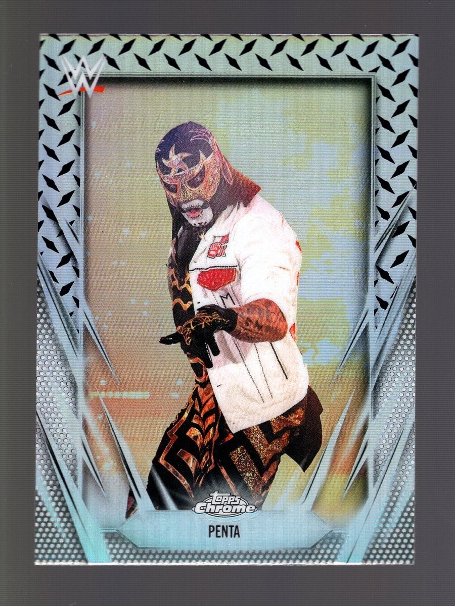 2026 TOPPS CHROME WWE DIAMOND PLATE REFRACTOR #41 PENTA EL ZERO