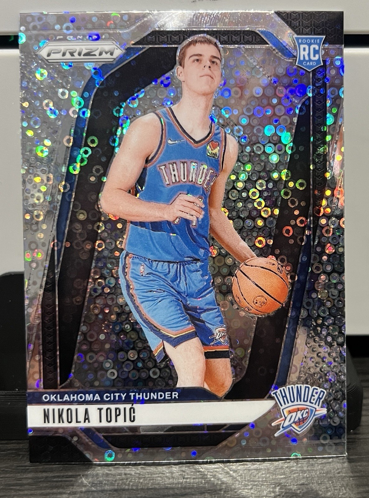 2024-25 Panini Prizm - Nikola Topic #230 Fast Break Prizm (RC)