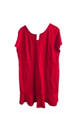 Women's Loft Red Dress Size 18 Plus