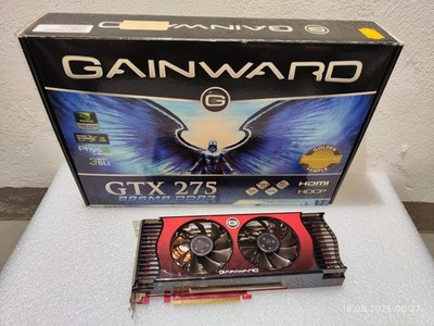 Gainward GTX 275 Original Box 896mb PCIe Graphics Card Tested 