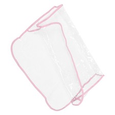 PVC Salon Chair Back Cover Transparent Durable Protective Cover for Home Use