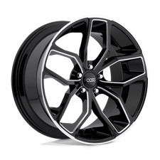 20x10 Foose F150 Outcast Gloss Black Milled Wheel 5x120 40mm
