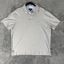 Brooks Brothers Polo Shirt Mens XL Gray Performance Original Fit Cotton Casual