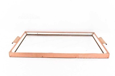 Tablett rechteckig Vintage verspiegelt 50x32cm