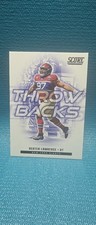 2025 Panini Score Dexter Lawrence #16 Throwbacks New York Giants NFL Card