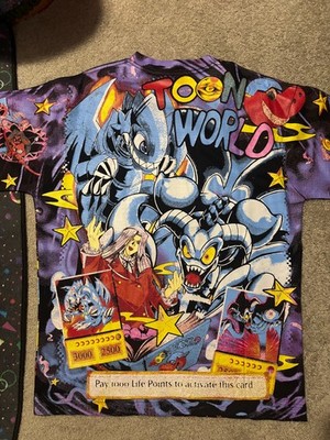 DBruze YuGiOh AOP Shirt Size Large Dark Magician Exodia Toon World
