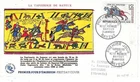 France - FDC - Bayeux Tapestry - 21.06.58 (26-0878)