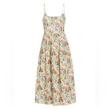 Doen Large Benoit Dress Cotton in Liberty Rose Romance Floral