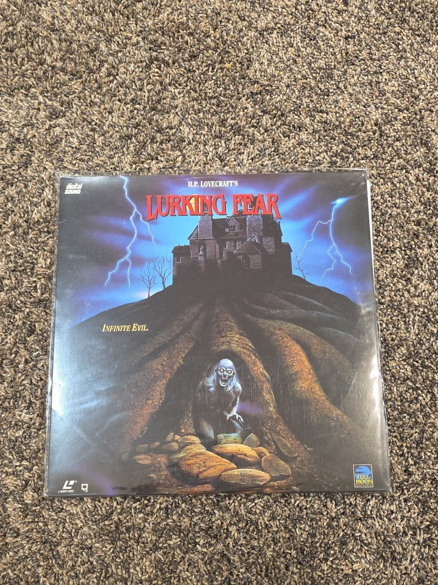 LURKING FEAR Laserdisc LD VERY GOOD CONDITION VERY RARE H.P.