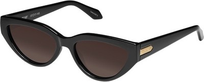 QUAY Narrow Down Women's Cat Eye Polarized Sunglasses Gloss Black 57mm 10 OPTION