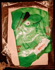 Vintage Antique Inflatable Sinclair Dinosaur In Package 