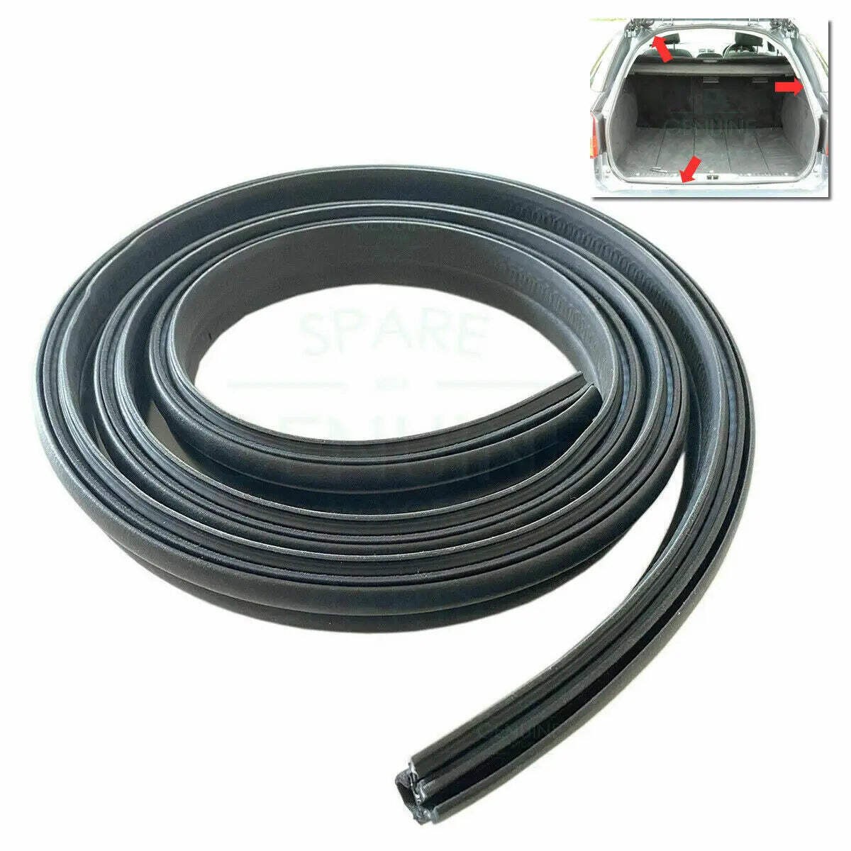 Rear Boot Tailgate Weatherstrip Rubber Seal For Peugeot 406 SW Estate (1995-2004