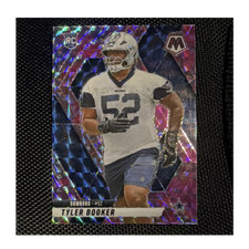Panini 2025 Mosaic Football Tyler Booker Rookie #348 Dallas Cowboys