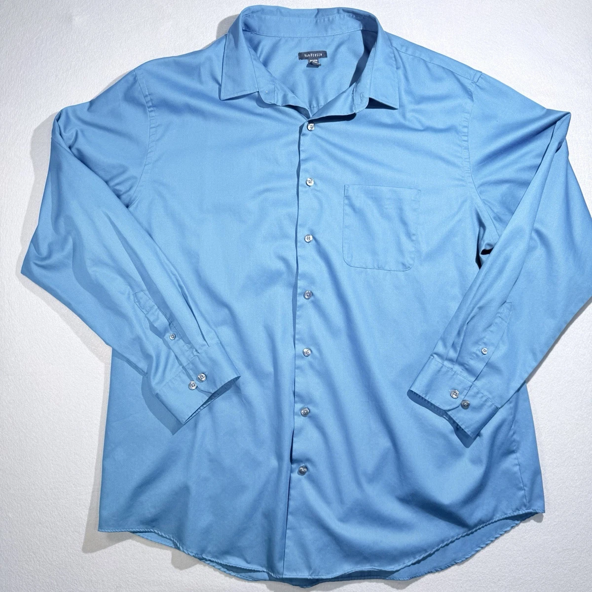 Van Heusen Regular Fit Dress Shirts for Men for Sale - eBay Van Heusen Regular Fit Dress Shirts for Men for Sale - eBay
