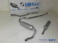 Imasaf Auspuffanlage Komplett für Lancia Fulvia Berlina + GT + GTE 1964-1969