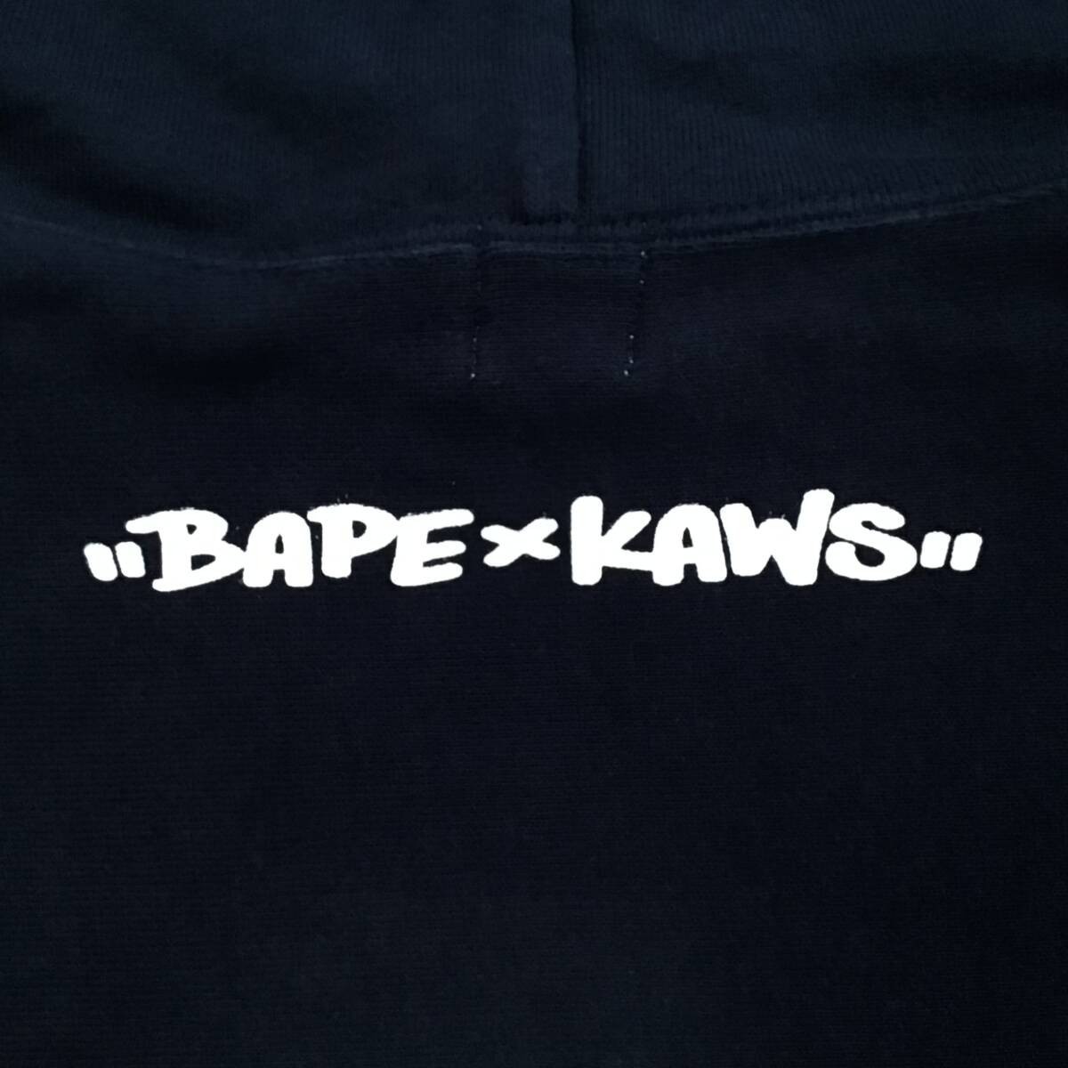 BAPE × KAWS MILO pullover hoodie Navy a bathing ape NIGO Size M | eBay